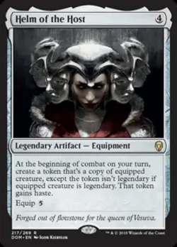 Helm of the Host -Foil Light Play MTG Dominaria - Image 1