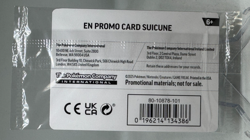 Suicune GameStop Stamped Promo Card 026/094 (New & Factory Sealed) - Image 2