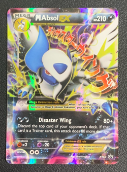 M Absol EX XY63 XY Black Star Promo Holo Rare Pokemon TCG Card NM - Image 1