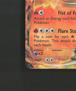 Blaziken EX XY54 XY Black Star Promo Holo Pokemon Card MP - Image 5