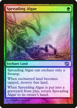 Spreading Algae FOIL 8th Edition HEAVILY PLD Green Uncommon MAGIC CARD ABUGames - Image 1