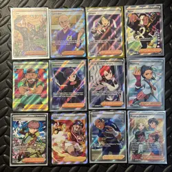 Full Art Trainer Lot - 12 Ultra Rare Card Lot pokemon trainer supporter full art - Image 2