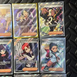 Full Art Trainer Lot - 12 Ultra Rare Card Lot pokemon trainer supporter full art - Image 3