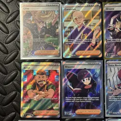 Full Art Trainer Lot - 12 Ultra Rare Card Lot pokemon trainer supporter full art - Image 4