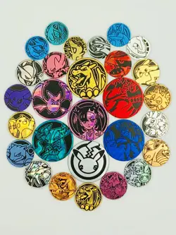 Pokemon Trading Card TCG - Authentic Collector’s Coins Holo Mirror Ice Brand New - Image 1