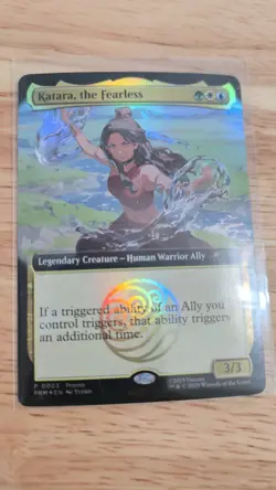 Magic The Gathering X Avatar Katara The Fearless Promo Card SDCC 2025 IN HAND - Image 1