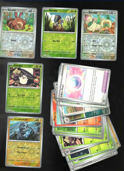 Journey Together Pokemon cards bulk - 50 pcs + 10pcs reverse holo NM - Image 2