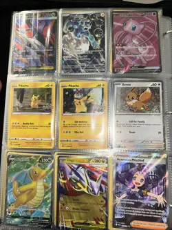 Pokemon Binder Collection Full Arts Secret Rare Card - Image 1