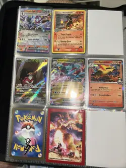 Pokemon Binder Collection Full Arts Secret Rare Card - Image 3