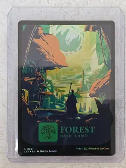 MTG Forest #291 Foil The Lost Caverns of Ixalan (LCI) Magic Card Land NM - Image 4