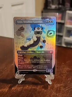Appa, Steadfast Guardian (Borderless) Avatar: The Last Airbender Foil - Image 1