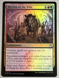 MTG / Rhythm of the Wild / RVR / #217 / FOIL / Uncommon / NM - Image 1