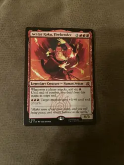 MTG Avatar Roku, Firebender TLE 0112 M NM Regular - Image 1