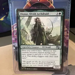 Dionus, Elvish Archdruid (Anime) Foundations Jumpstart Regular NM #0052 - Image 1