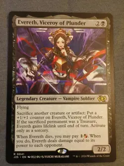 Evereth, Viceroy of Plunder (Anime) Foundations Jumpstart Regular NM R 0041 - Image 1