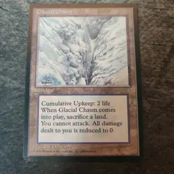 Glacial Chasm - Ice Age - Lightly Played - Image 1