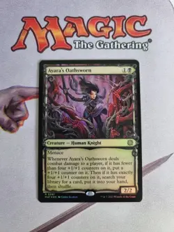 MTG Ayara's Oathsworn March of the Machine: The Aftermath 0195 Foil Rare - Image 1