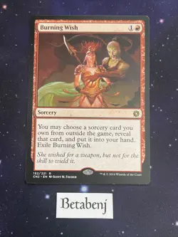 MTG Burning Wish - Conspiracy: Take the Crown - Image 1