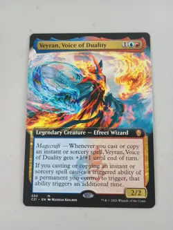 MTG Veyran Voice of Duality Extended Art Commander 2021 Magic NM - Image 1
