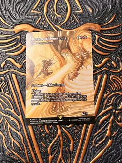 MTG Dragon of Mount Gulg - Ancient Copper Dragon - Showcase NM-Mint Final Fantas - Image 2