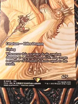 MTG Dragon of Mount Gulg - Ancient Copper Dragon - Showcase NM-Mint Final Fantas - Image 3