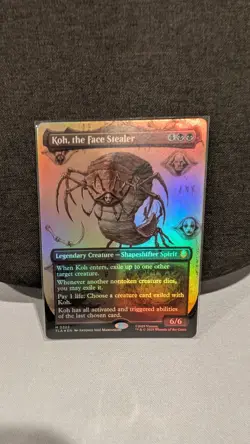 Koh, the Face Stealer ( Foil Borderless ) Avatar: The Last Airbender NM MTG - Image 1