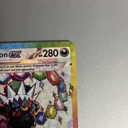 Pokemon Prismatic Evolutions Figure Collection Black Star Promo UMBREON EX 176 - Image 3