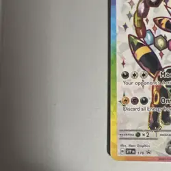 Pokemon Prismatic Evolutions Figure Collection Black Star Promo UMBREON EX 176 - Image 5