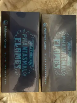 (Lot Of 2) Phantasmal Flames Pokemon Center ETB - Image 2