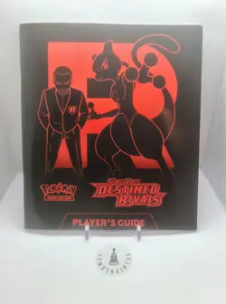 Pokemon TCG Scarlet & Violet Destined Rivals Players Guide Checklist ETB Book - Image 1