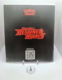 Pokemon TCG Scarlet & Violet Destined Rivals Players Guide Checklist ETB Book - Image 2