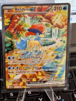 POKEMON - S&V WHITE FLARE - KELDEO EX - 167/086 - SIR SPECIAL ILLUSTRATION RARE - Image 1