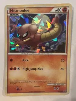 Hitmonlee - HGSS25 - Cracked Ice Holo Promo - Pokemon TCG MP - Image 1