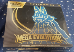 Pokemon TCG Mega Evolution Lucario ETB Elite Trainer Box - New Sealed - Image 1