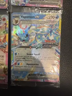 Pokemon Prismatic Lot. Sylveon, Glaceon, Espeon, Vaporeon, Flareon, Leafeon - Image 2