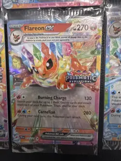 Pokemon Prismatic Lot. Sylveon, Glaceon, Espeon, Vaporeon, Flareon, Leafeon - Image 3