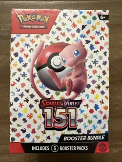 Pokemon TCG Scarlet and Violet 151 Booster Bundle Set - 290-85321 820650853210 - Image 1