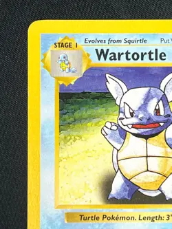 Pokemon TCG Wartortle 42/102 Base Set Shadowless LP+ - Image 2