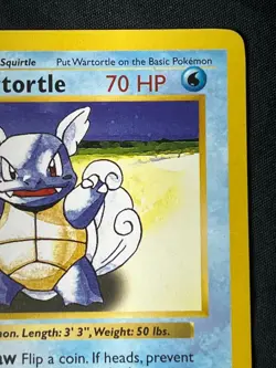 Pokemon TCG Wartortle 42/102 Base Set Shadowless LP+ - Image 3
