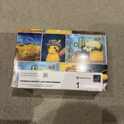Pokemon Center x Van Gogh Museum inspired paintings Double Deck Box Sealed - Image 1