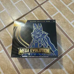 Pokemon TCG Mega Evolution ETB Lucario Brand New Factory Sealed - Image 1