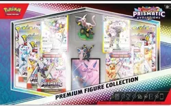 Pokemon TCG Scarlet and Violet Prismatic Evolutions Premium Figure Collection. - Image 1