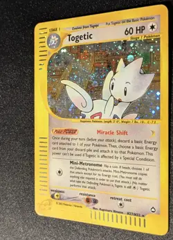 Pokemon AQUAPOLIS - #H27/H32 Togetic - Holo - ENG - Lightly Played - Image 5