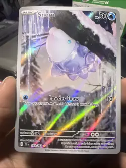 Pokemon TCG Snom Scarlet & Violet Temporal Forces 168/162 - Image 1