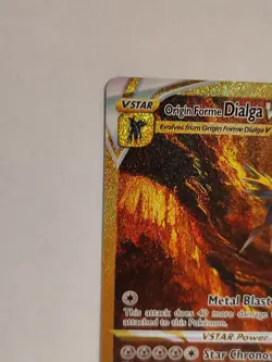 Pokemon TCG Crown Zenith Origin Form Dialga V Star gold GG68/GG70 Alt Art - Image 3