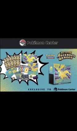 Ascended Heroes Pokemon Center Elite Trainer Box (ETB) - PRESALE CONFIRMED - Image 3