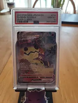 2021 Pokemon Japanese SWSH FA/Mimikyu VMAX #234/184 PSA 10 Gem Mint - Image 1