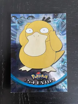 1999 Topps Chrome T.V. Enton Foil deutsch #54 Pokemon - Image 1