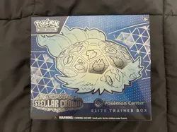 Stellar Crown Sealed Pokemon Center ETB Elite Trainer Box - Image 1