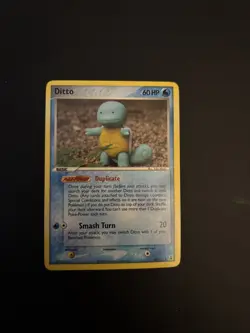 Pokemon DITTO 40/113 Squirtle (2005 Delta Species) LP/NM - Image 1